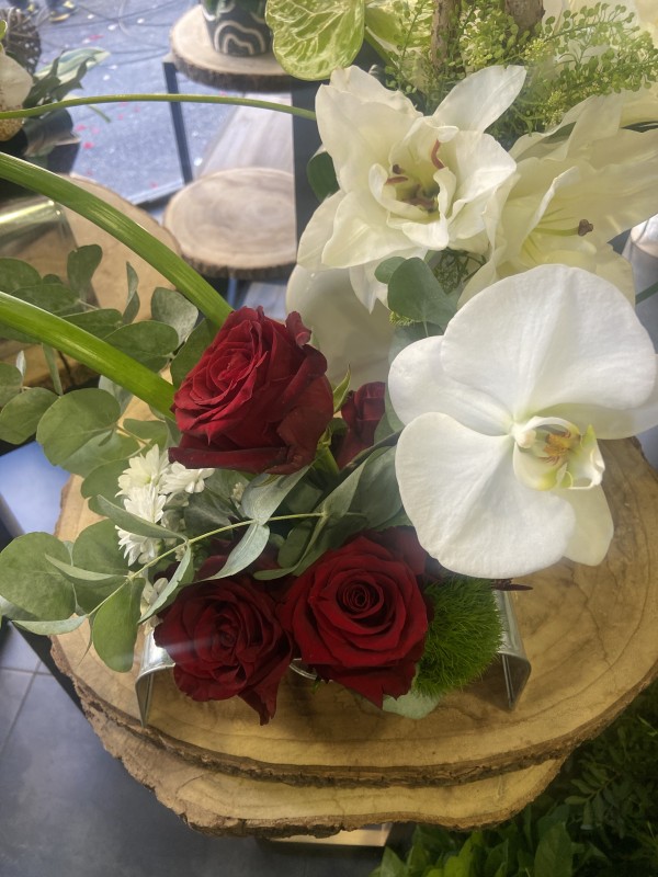 Bouquet de roses rouge pour la st valentin en livraison à Marseille